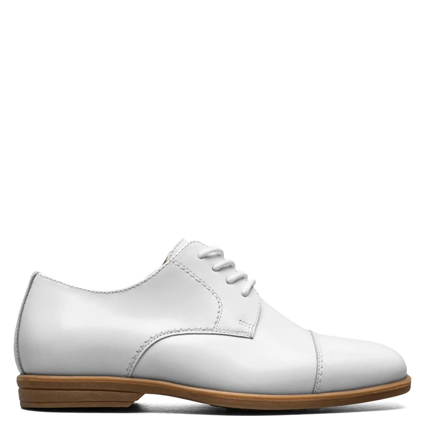 Boy's , Reveal Cap Toe Oxford JR - Little Kid & Big Kid-Florsheim Hot