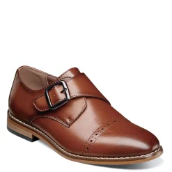 Boy's , Desmond Monk Strap - Little Kid & Big Kid-Stacy Adams Clearance