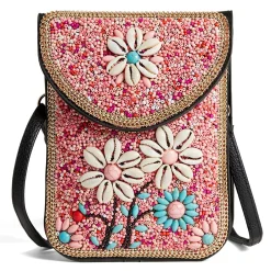 , Artisan Beaded Crossbody-Coco & Carmen Outlet