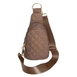, Rhea Puffer Sling Bag-Coco & Carmen