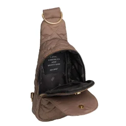 , Rhea Puffer Sling Bag-Coco & Carmen