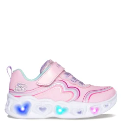 Girl's , Heart Lights - Retro Hearts Sneaker - Toddler-Skechers Outlet