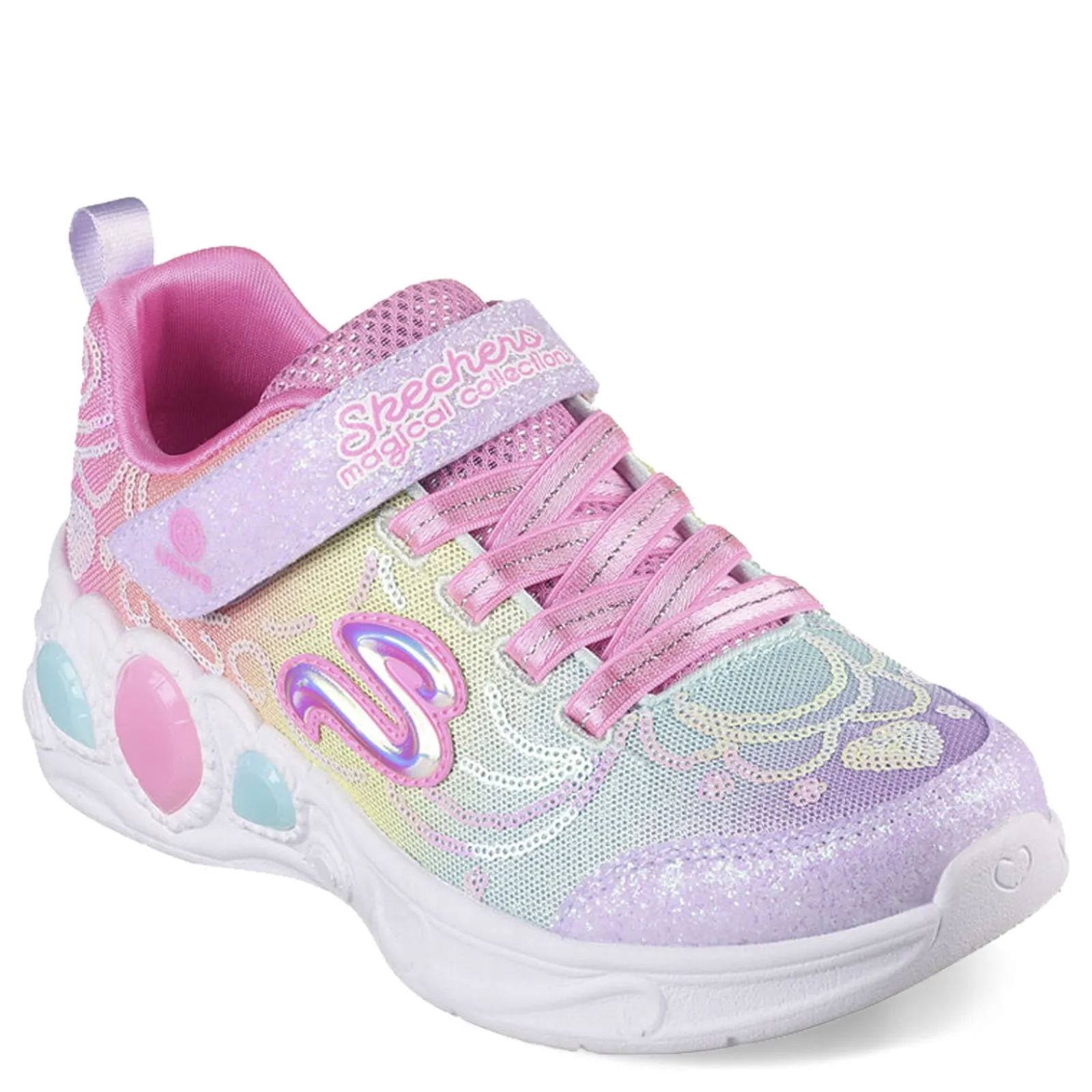 Girl's , Princess Wishes Sneaker - Little Kid-Skechers