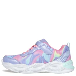 Girl's , S-Lights: Twisty Glow - Sorbet Swirl Sneaker - Little Kid-Skechers Best