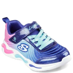 Girl's , S-Lights: Wavy Beams - Ombre Express Sneaker - Little Kid-Skechers Best