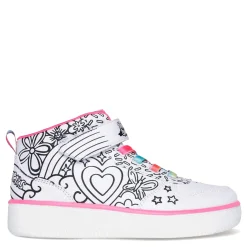 Girl's , Sport Court 92 - Color Me Kicks Sneaker - Little Kid & Big Kid-Skechers