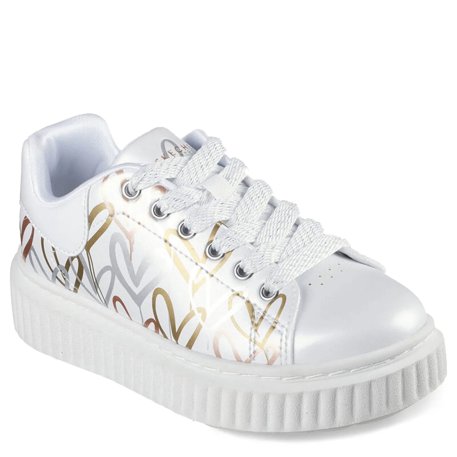 Girl's Street, JGoldcrown: Hi Ridge Sneaker - Little Kid & Big Kid-Skechers Clearance
