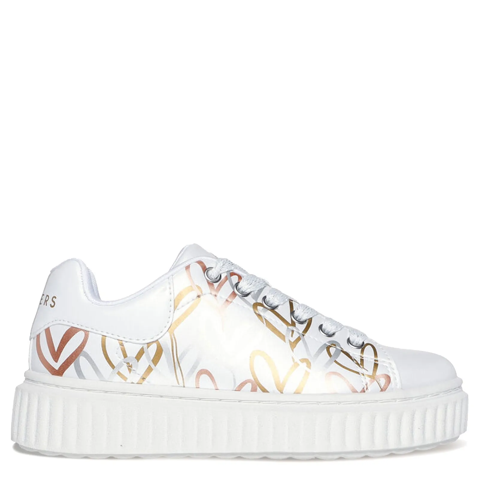 Girl's Street, JGoldcrown: Hi Ridge Sneaker - Little Kid & Big Kid-Skechers Clearance