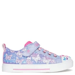 Girl's , Twinkle Toes: Twinkle Sparks - Ombre Flutter Sneaker - Little Kid-Skechers Sale