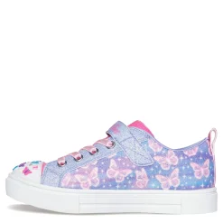 Girl's , Twinkle Toes: Twinkle Sparks - Ombre Flutter Sneaker - Little Kid-Skechers Sale