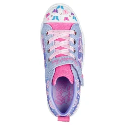 Girl's , Twinkle Toes: Twinkle Sparks - Ombre Flutter Sneaker - Little Kid-Skechers Sale