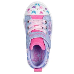 Girl's , Twinkle Toes: Twinkle Sparks - Ombre Flutter Sneaker - Toddler-Skechers Outlet