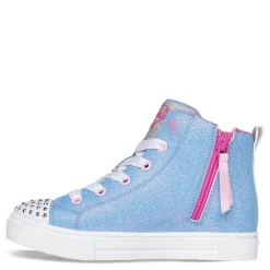 Girl's , Twinkle Toes: Twinkle Sparks - Heart Pop Sneaker - Little Kid-Skechers Clearance
