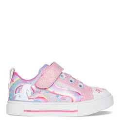 Girl's , Twinkle Toes: Twinkle Sparks - Whimsical Shimmer Sneaker - Toddler-Skechers Sale