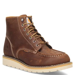 Men's , 6 Inch Waterproof Wedge Work Boot-Carhartt Discount
