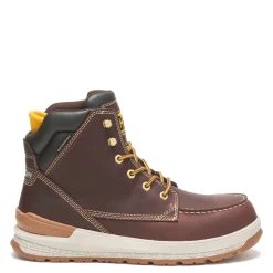 Men's , Impact Waterproof Comp Toe Work Boot-Caterpillar Best