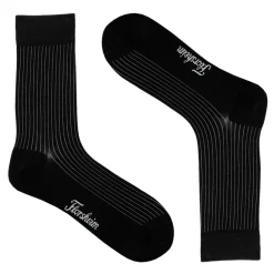 Men's , Ribbed Crew Dress Socks-Florsheim Outlet