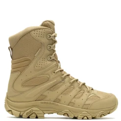 Men's , Moab 3 WP Tactical Zip 8in Work Boot - Wide Width-Merrell New