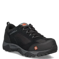 Men's , Moab Onset Low Waterproof Comp Toe Work Shoe - Wide Width-Merrell Sale