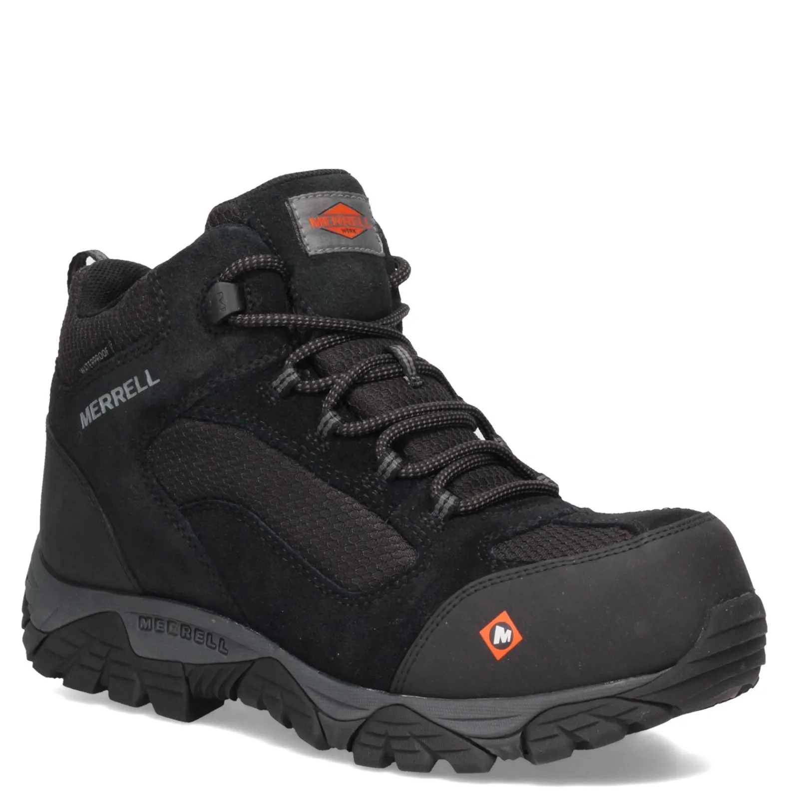 Men's , Moab Onset Mid Waterproof Comp Toe Work Boot-Merrell