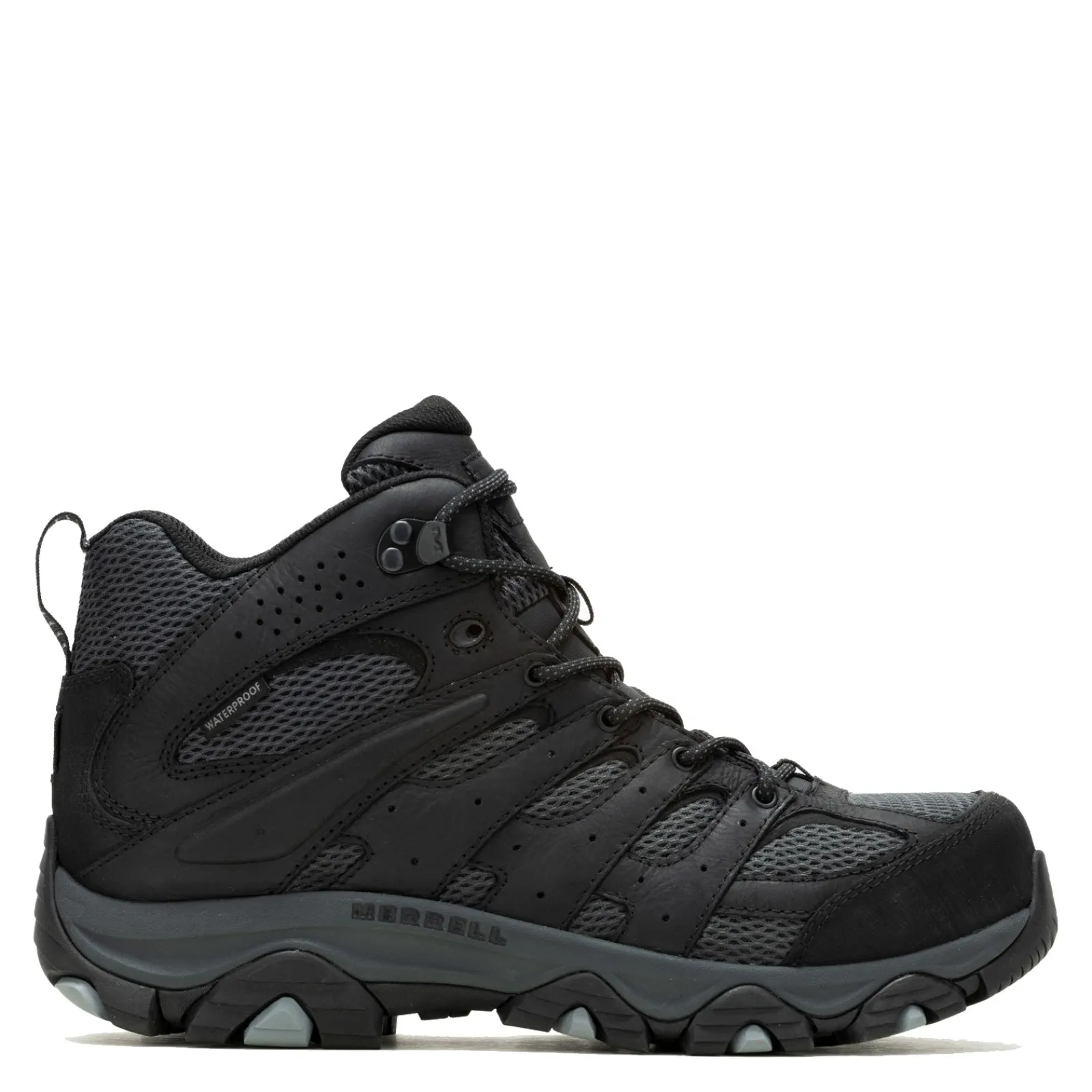 Men's , Moab Vertex 2 Mid CF Safety Work Boot - Wide Width-Merrell Clearance