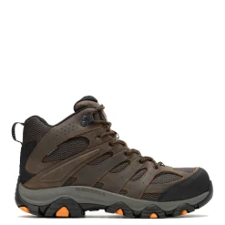 Men's , Moab Vertex 2 Mid CF Safety Work Boot-Merrell