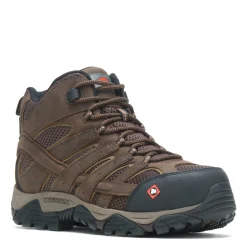 Men's , Moab Vertex 2 Mid CF Safety Work Boot-Merrell Online