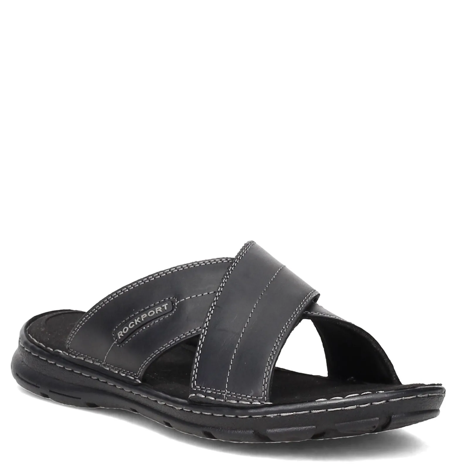 Men's , Darwyn Cross Band Slide Sandal-Rockport Clearance