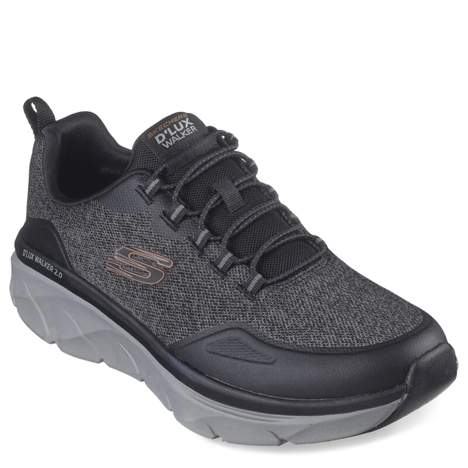 Men's , Relaxed Fit: D'Lux Walker 2.0 - Steadyway Walking Shoe - Extra Wide Width-Skechers Hot