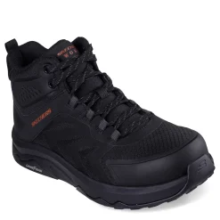 Men's , Speed-Flex Trekker High-Top Carbon Toe Work Sneaker - Wide Width-Skechers Work Hot