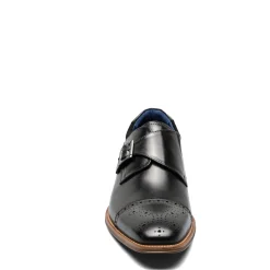 Men's , Mathis Cap Toe Monk Strap-Stacy Adams Clearance
