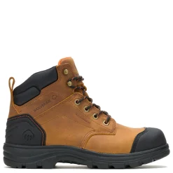 Men's Boots, Carlsbad Cap Toe 6-inch Steel Toe Waterproof Work Boot-Wolverine Best