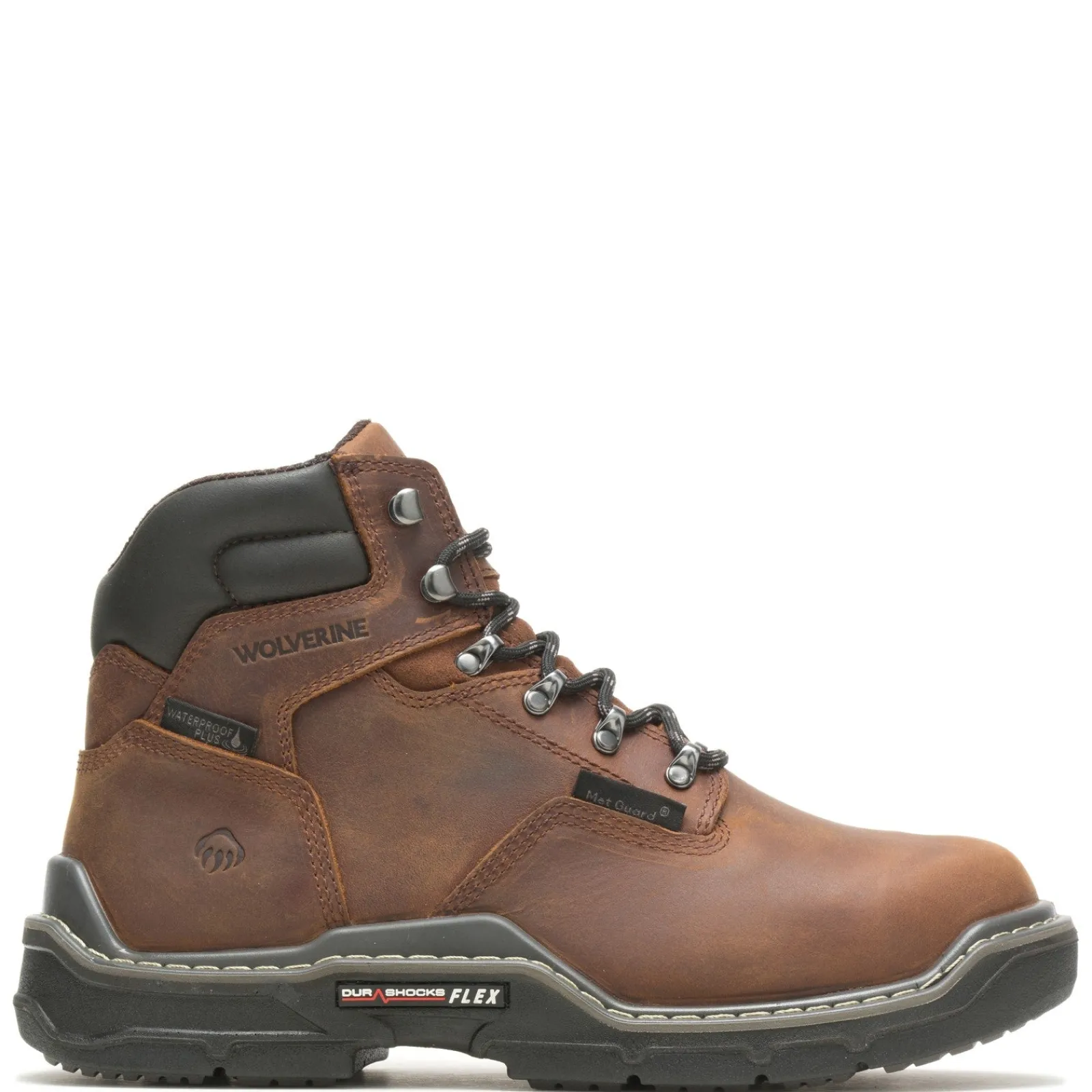 Men's Boots, Raider Comp Toe Durashocks 6in WP Work Boot-Wolverine Online