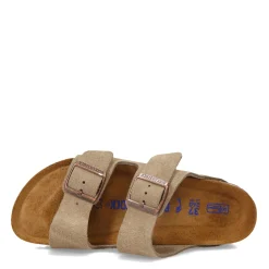 Best Birkenstock Unisex , Arizona Soft Footbed Sandal - Narrow Width Taupe