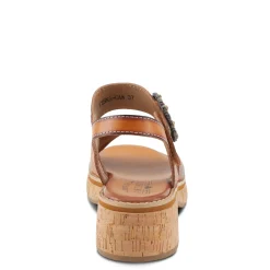 Online L Artiste Women's L'Artiste By Spring Step Kenna Sandal Camel Multi