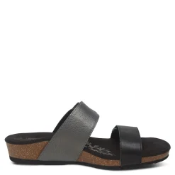 Hot Aetrex Women's , Daisy Sandal Black