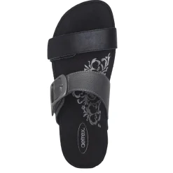 Hot Aetrex Women's , Daisy Sandal Black