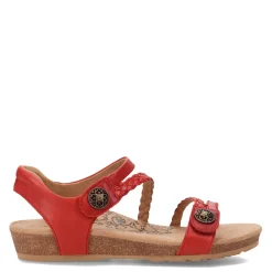 Clearance Aetrex Women's , Jillian Sandal Red