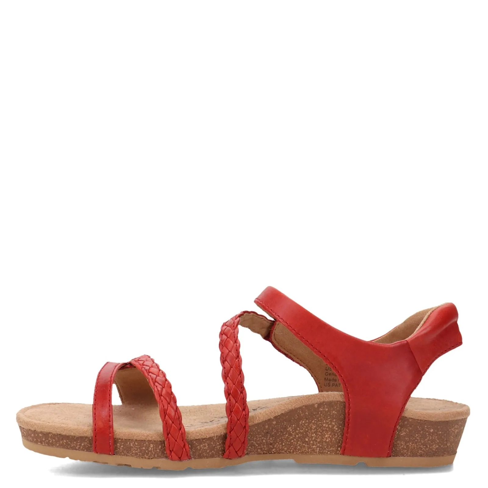 Clearance Aetrex Women's , Jillian Sandal Red