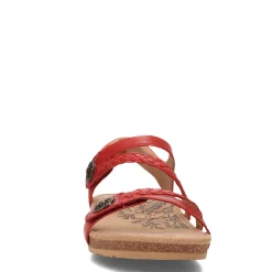 Online Aetrex Women's , Jillian Sandal Red