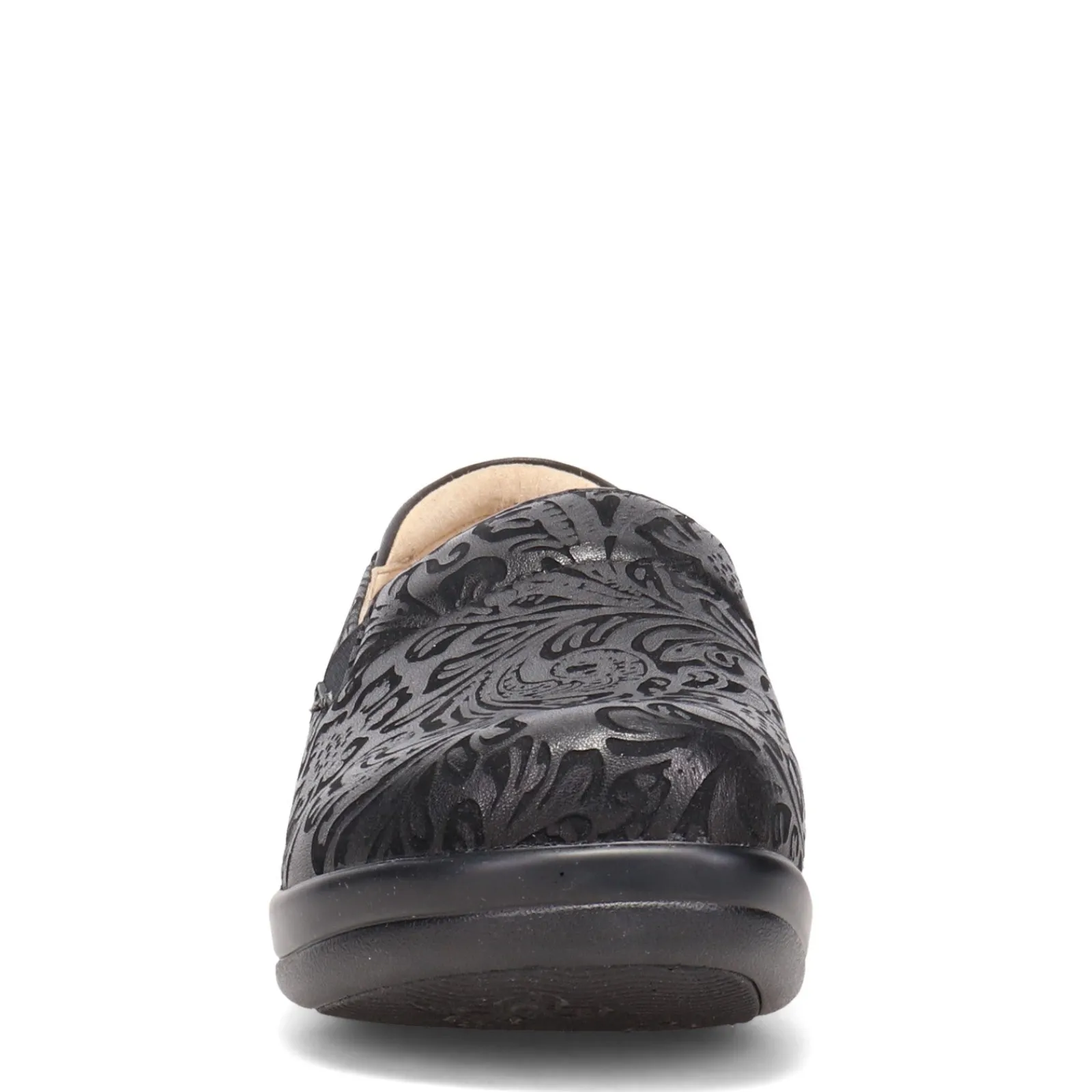 Outlet Alegria Women's , Keli Professional Clog Black Embossed Paisley