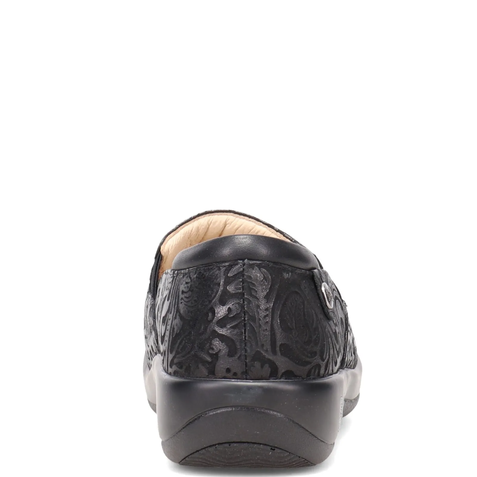 Outlet Alegria Women's , Keli Professional Clog Black Embossed Paisley