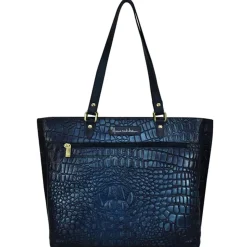 Women's , Croc Embossed Large Tote-Anuschka Hot