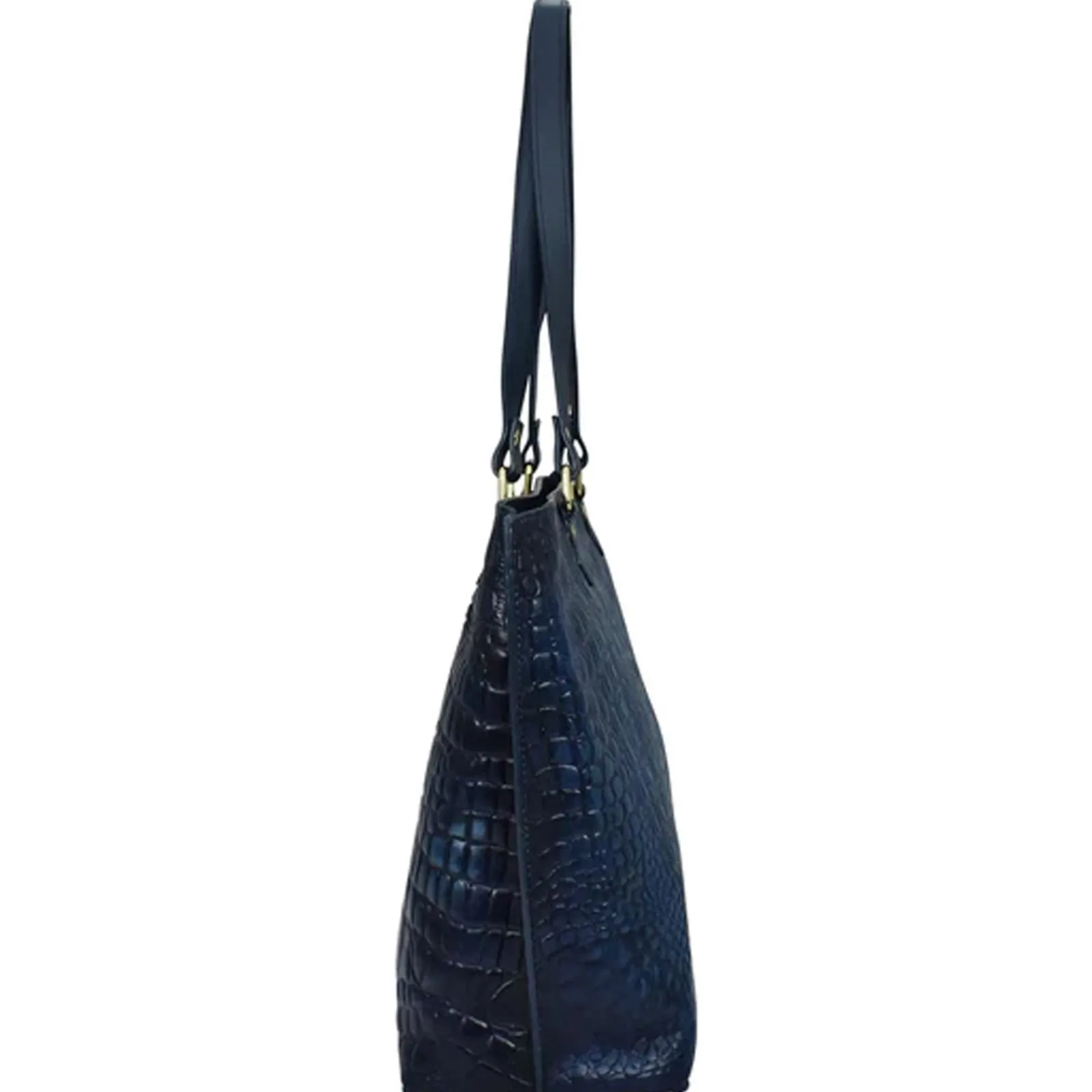 Women's , Croc Embossed Large Tote-Anuschka Hot