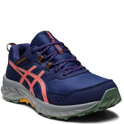 Hot ASICS Women's , GEL-Venture 9 Trail Running Shoe - Wide Width Indigo Blue/Papaya