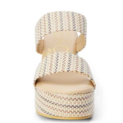 Matisse Women's Beach By , Ocean Ave Sandal Ivory Mosaic