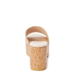 Outlet Matisse Women's Beach By , Terry Sandal Rose Gold Cork