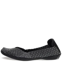 Discount Bernie Mev Women's , Catwalk Slip-On Black Shimmer
