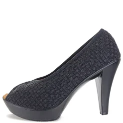 Outlet Bernie Mev Women's , Fabulous Pump Black Metallic