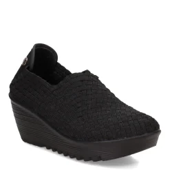 Hot Bernie Mev Women's , Gem Slip-on Wedge Shoe Black
